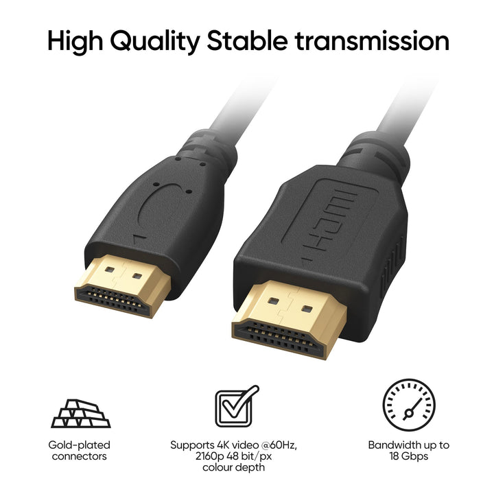 Arzopa Mini HDMI to HDMI 4K 60Hz 2.0 Cable ARZOPA